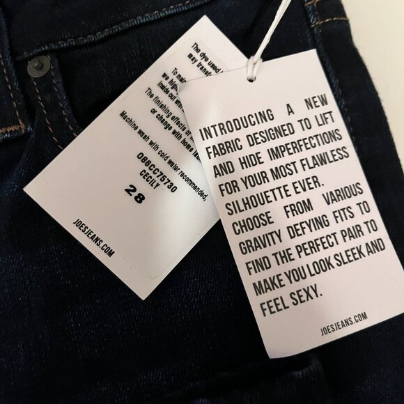 Joe’s Jeans NWT Honey Bootcut Dark Wash Curvy Fit Size 28 💗 - Picture 10 of 15